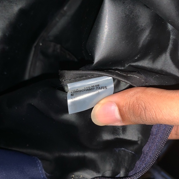 Longchamp Bag In Navy Blue - Picture 4 of 5